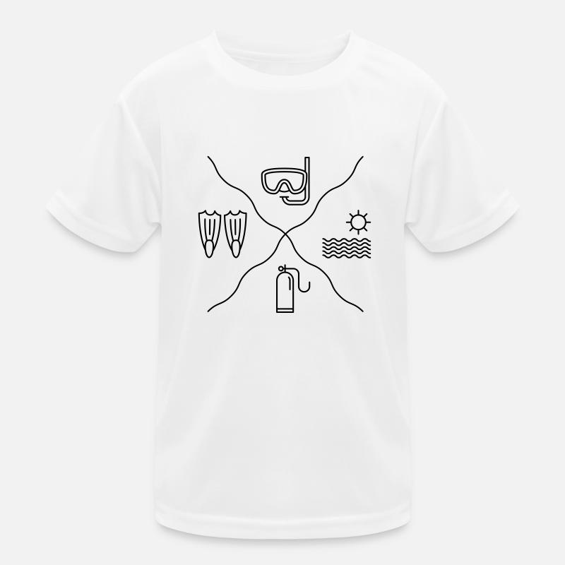 Plongée T-shirt sport Enfant