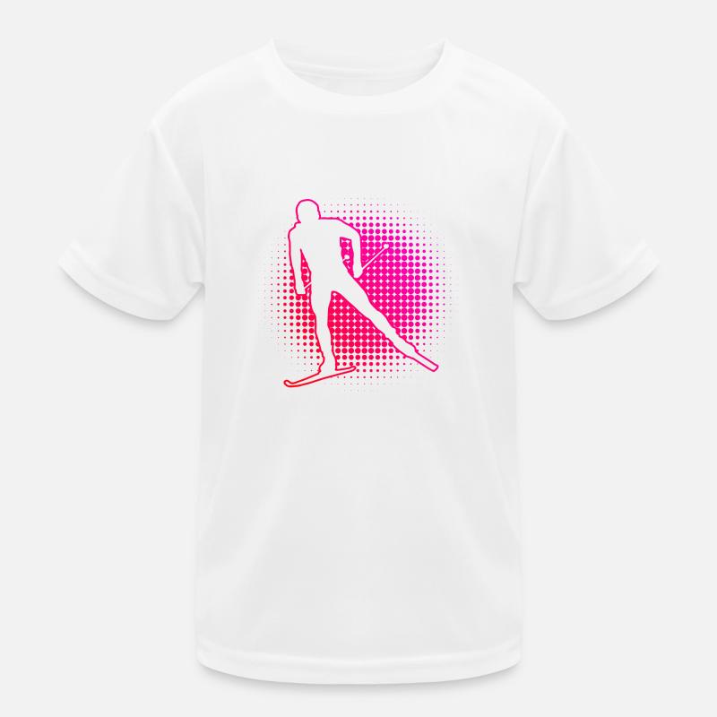 Langlauf Langlauf Skating Langlauf Classic Kinder Funktions-T-Shirt