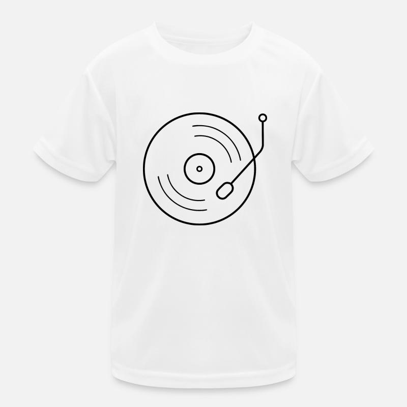 Turntable Vinyl Kids Functional T-Shirt