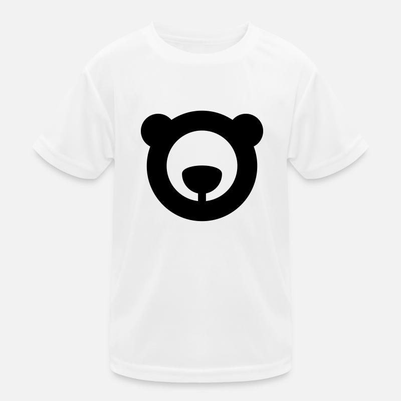 bear logo Kids Functional T-Shirt