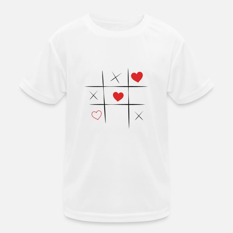 Herz Kinder Funktions-T-Shirt