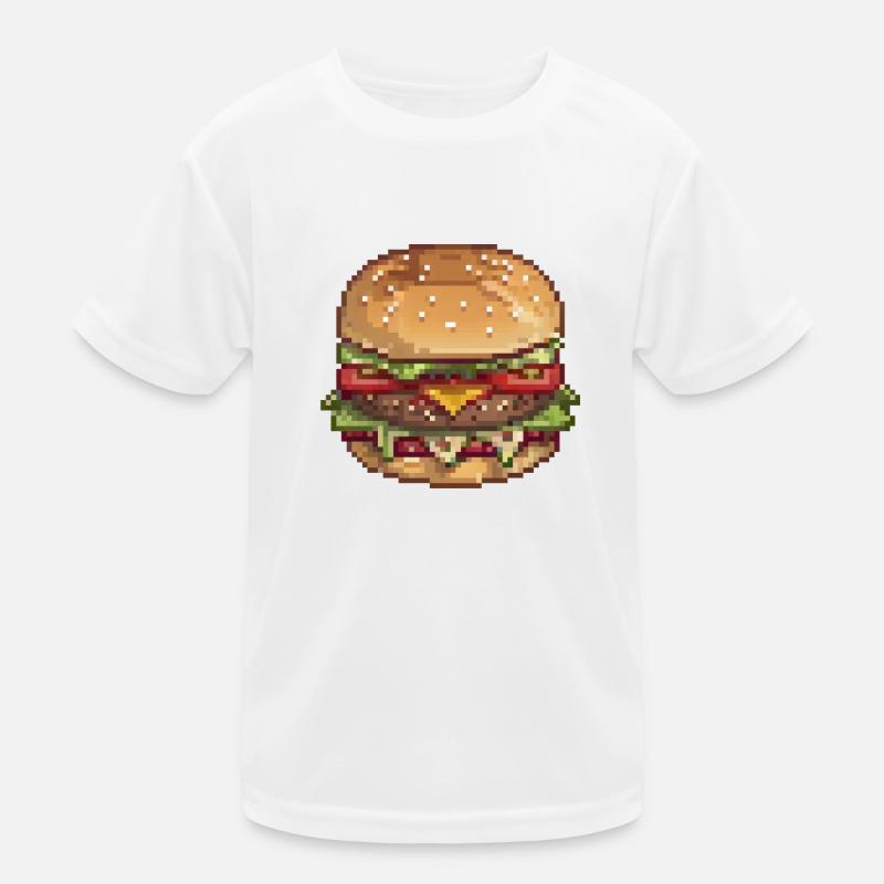 Byte-Size Burger Kids Functional T-Shirt