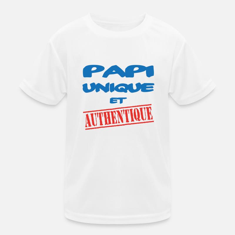 UNIQUE AND AUTHENTIC GRANDPA Kids Functional T-Shirt