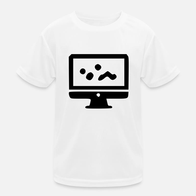 Monitor Screen Kids Functional T-Shirt