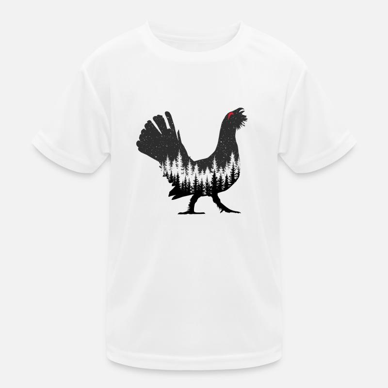Capercaillie Kids Functional T-Shirt
