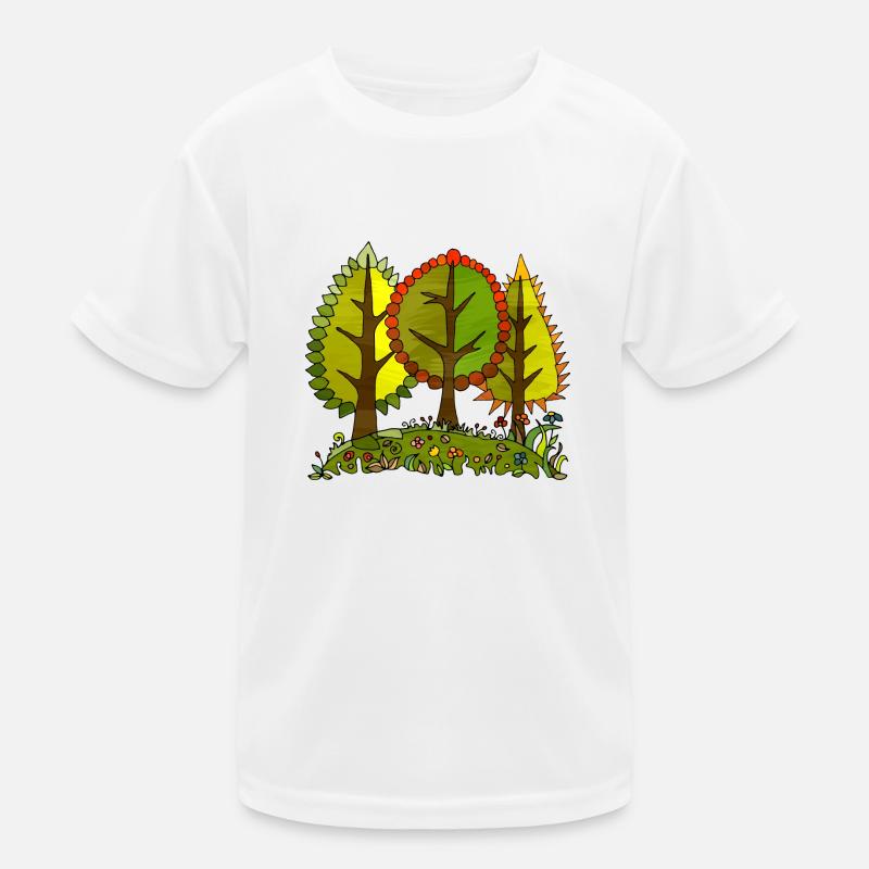 Baum Kinder Funktions-T-Shirt