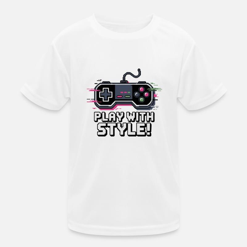 VIDEO GAME CONTROLLERS Kids Functional T-Shirt