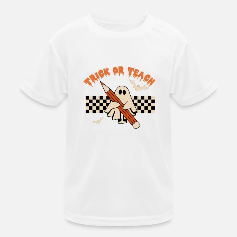 Trick or Teach Kids Functional T-Shirt