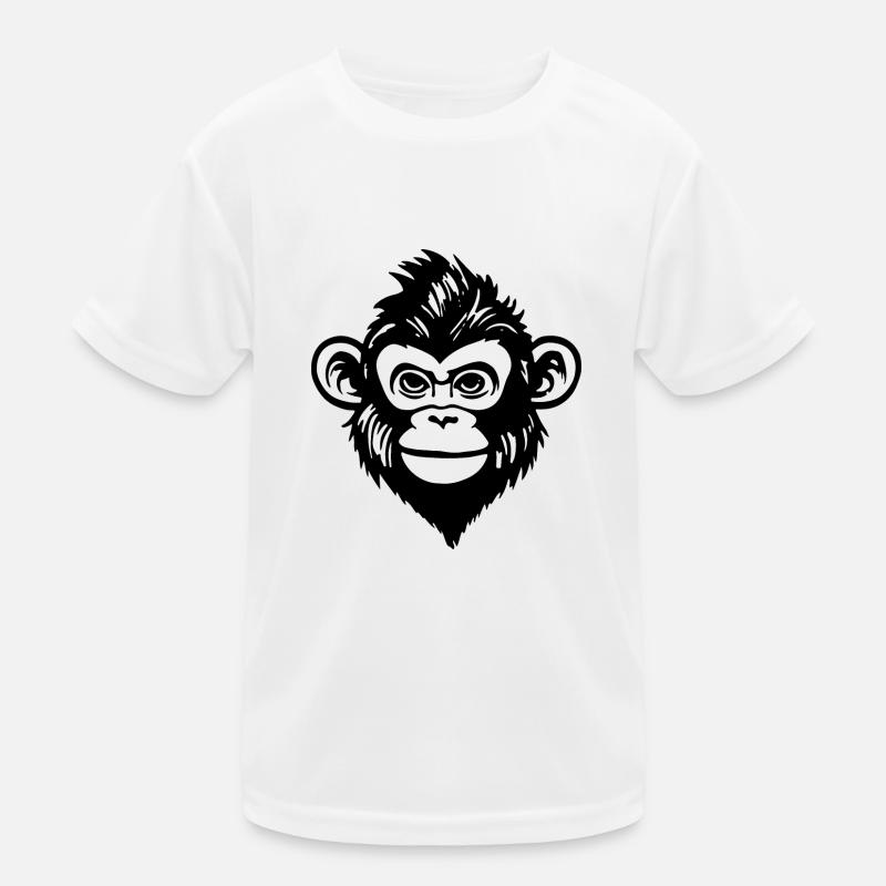 Affe Kinder Funktions-T-Shirt