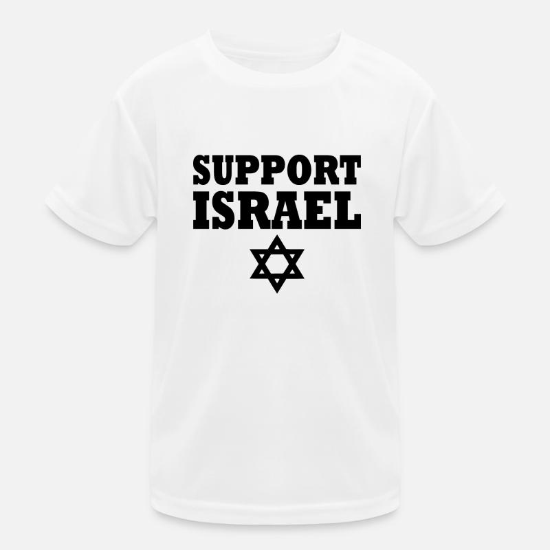 Support israel Kinder Funktions-T-Shirt
