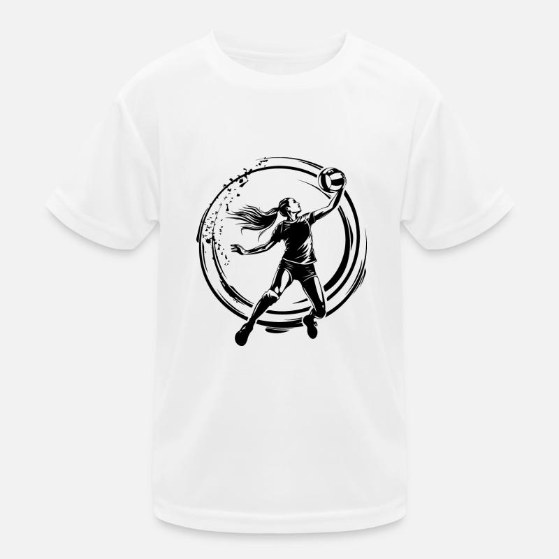 Volleyball player Kids Functional T-Shirt