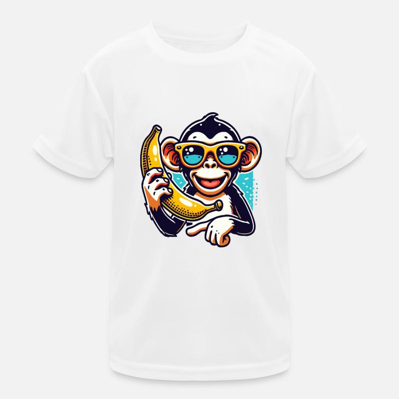 Affe Kinder Funktions-T-Shirt