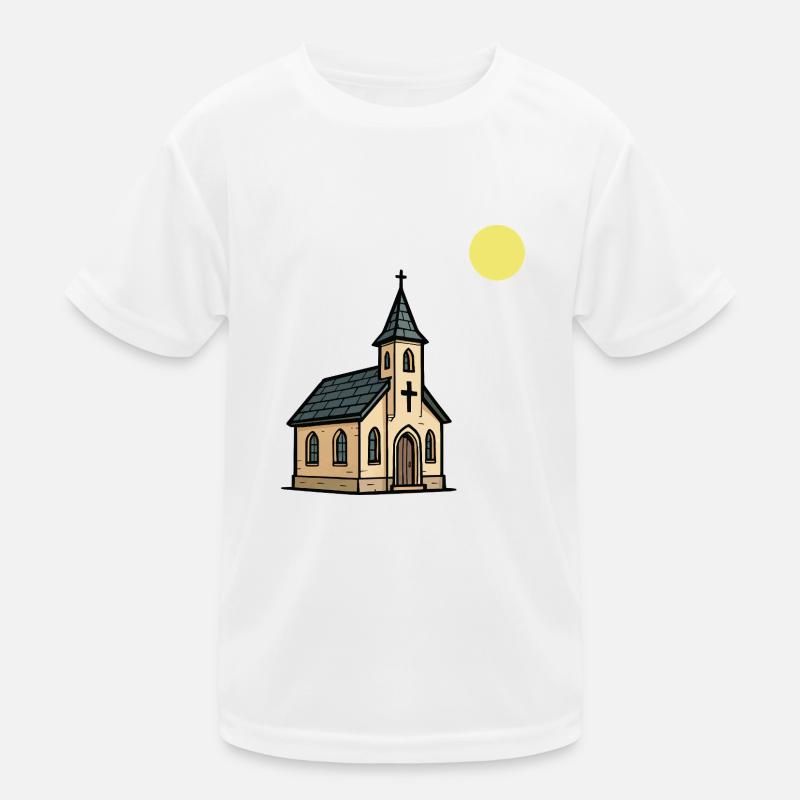 kirche Kinder Funktions-T-Shirt
