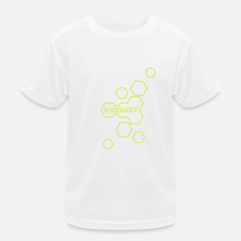 Nom Herbert T-shirt sport Enfant