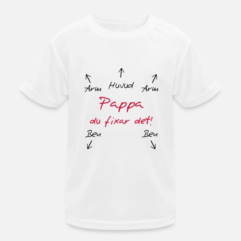 Pappa du fixar det Kinder Funktions-T-Shirt