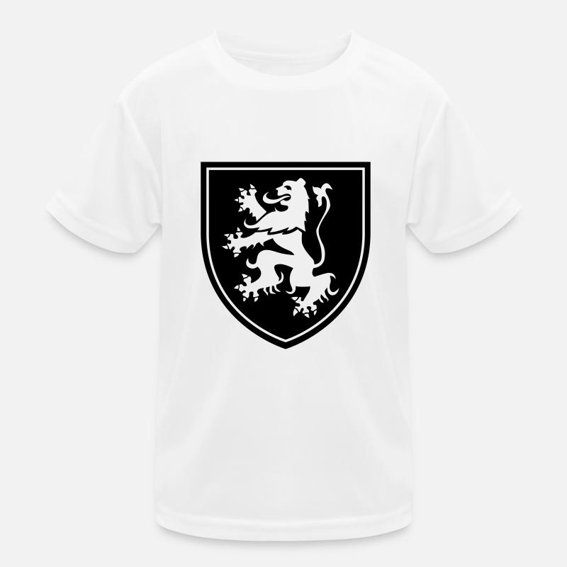 Lion chablais Kinder Funktions-T-Shirt