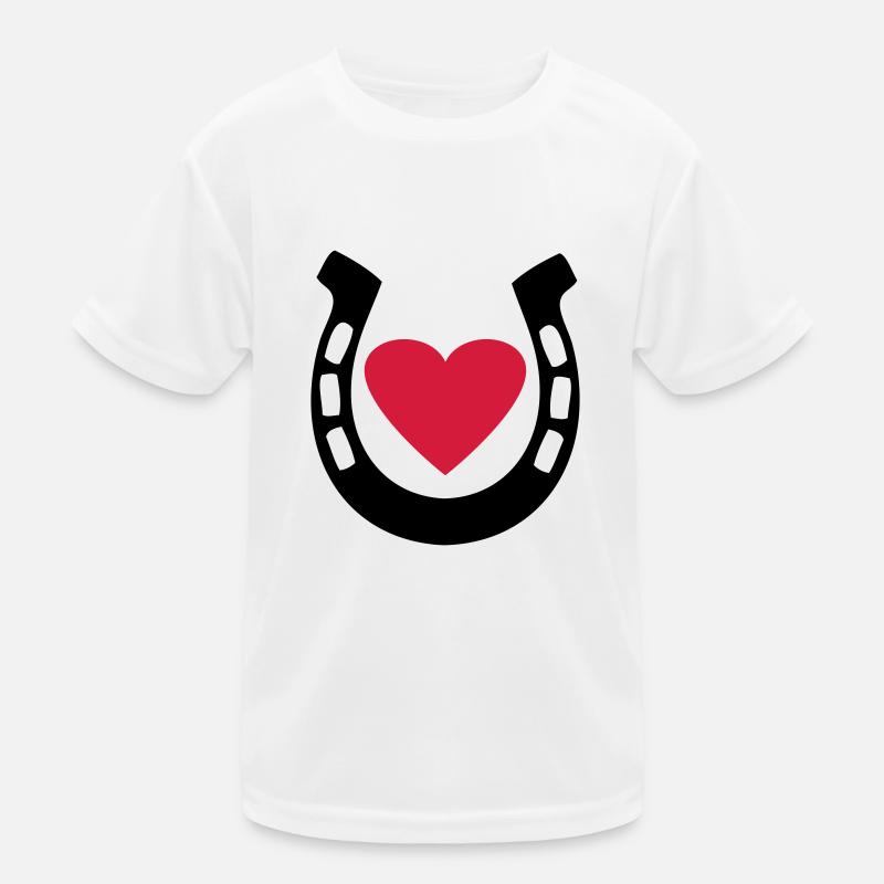 bourrin fer à cheval T-shirt sport Enfant