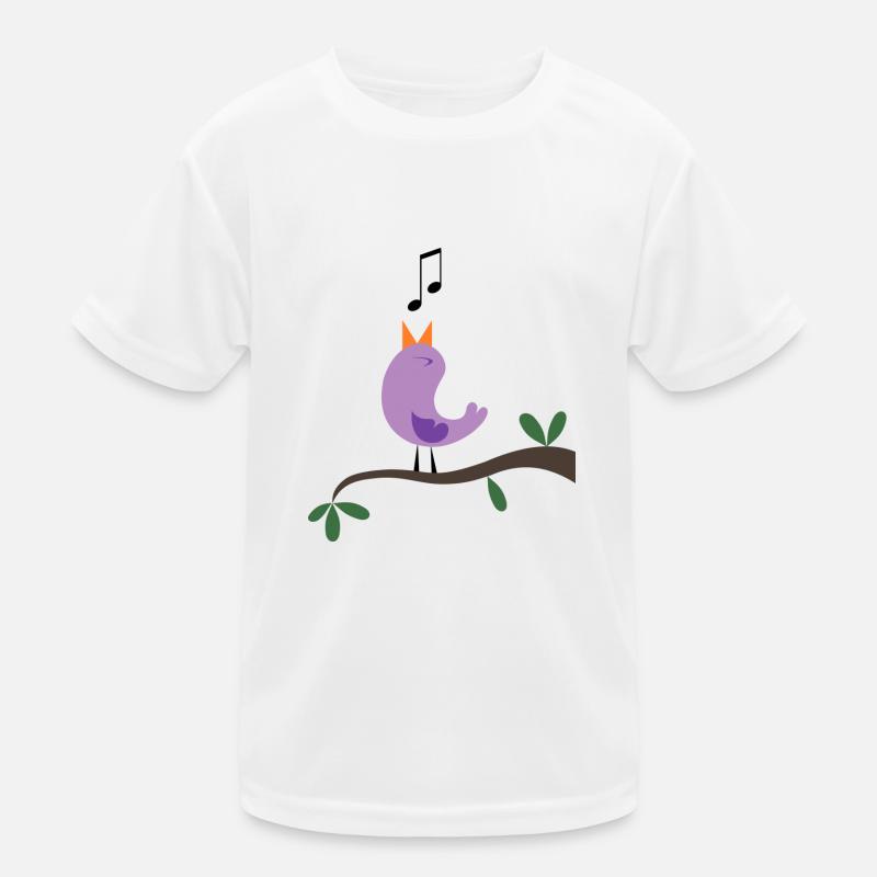 Oiseau chanteur T-shirt sport Enfant