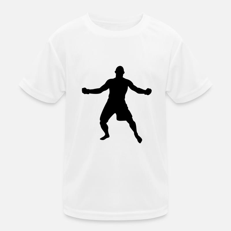 MMA # 7 - Kinder Funktions-T-Shirt - Weiß