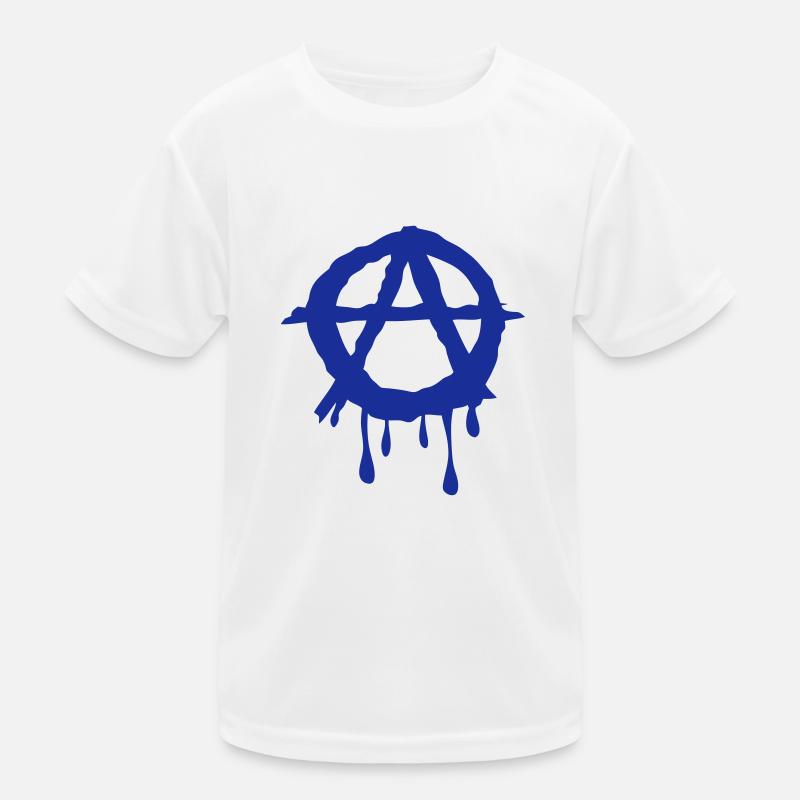 a anarchy logo 602 Kinder Funktions-T-Shirt