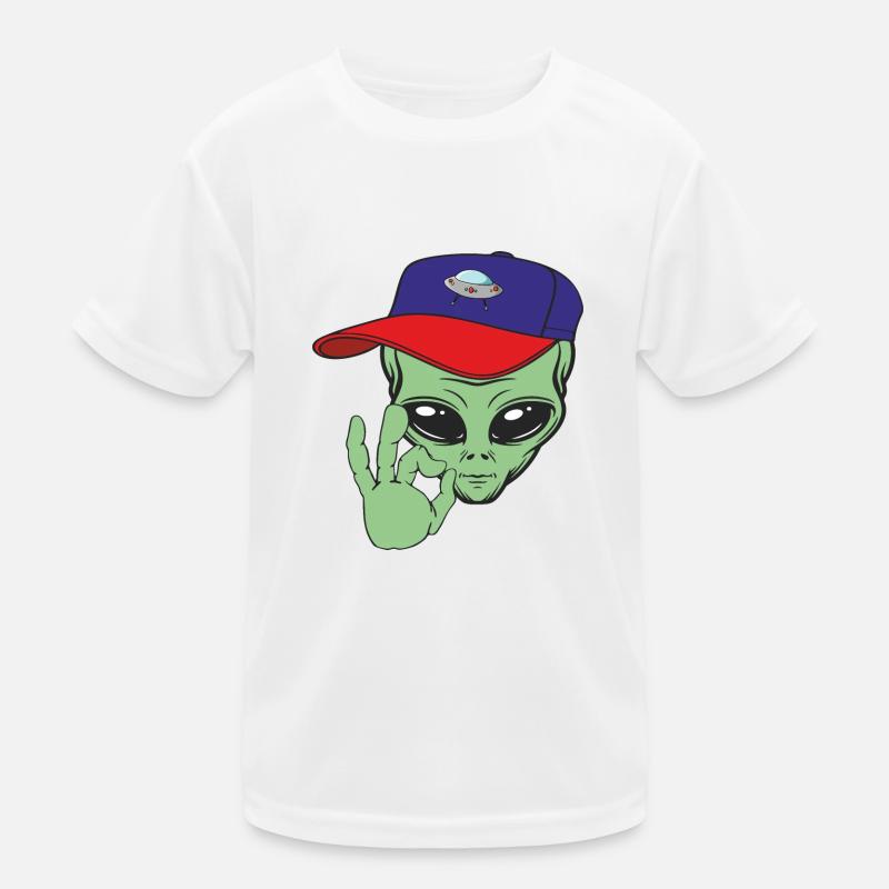 Alien extraterrestrials Kids Functional T-Shirt