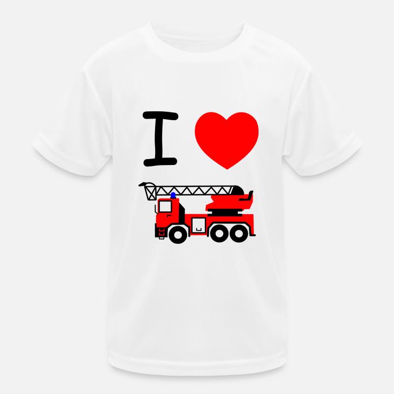 fire brigade Kids Functional T-Shirt