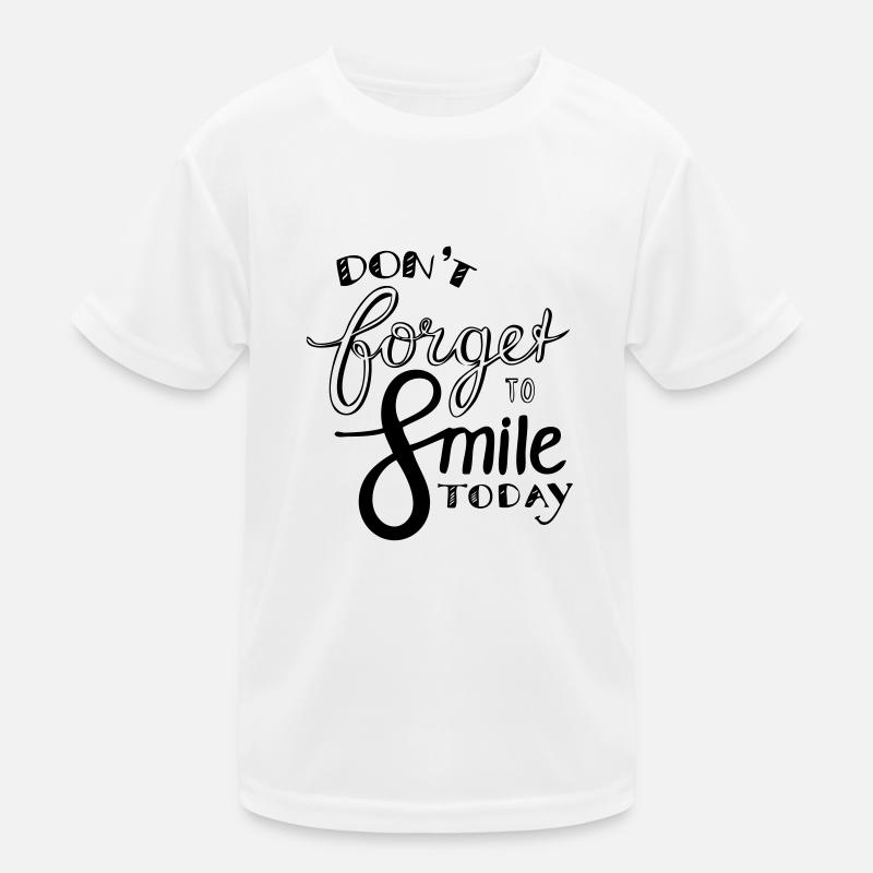 Smile Kinder Funktions-T-Shirt