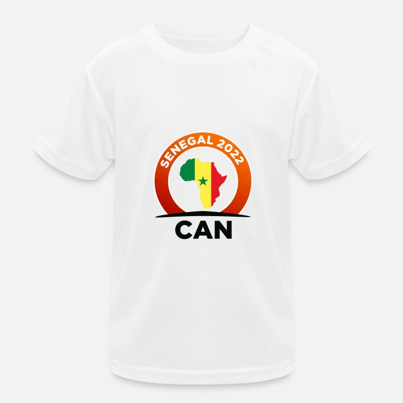 CAN SENEGAL 2022 Kinder Funktions-T-Shirt