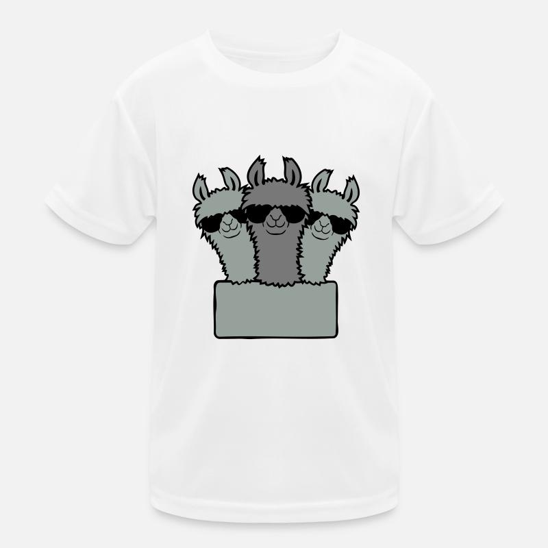 Empty Shield Lama's Team Kids Functional T-Shirt