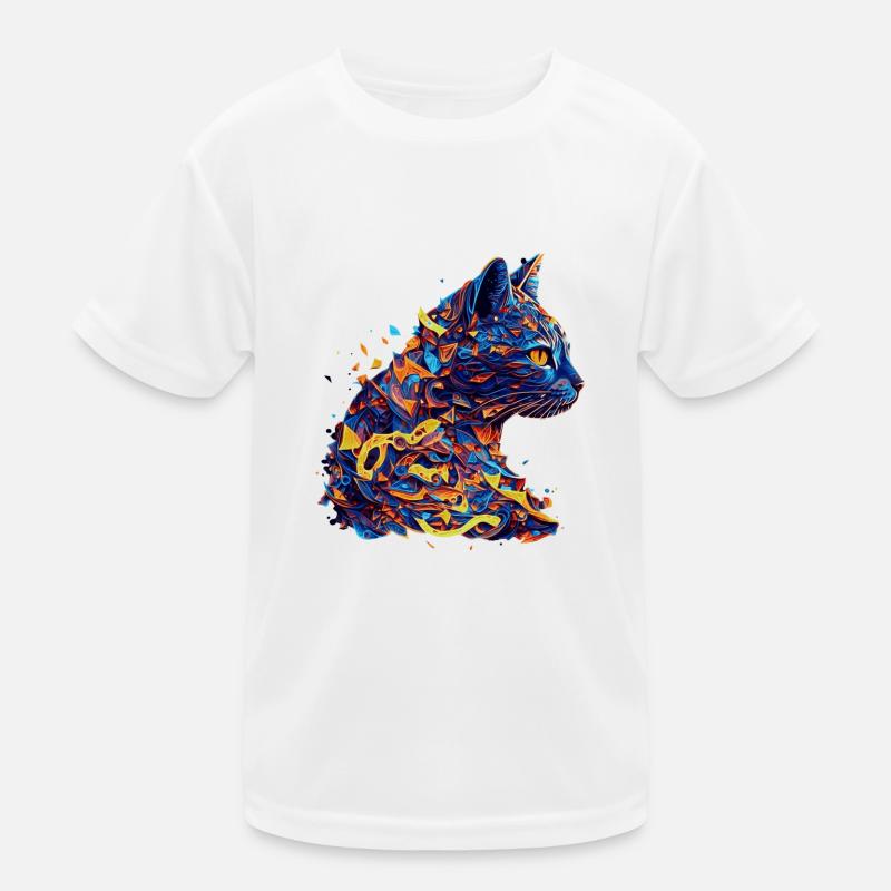 Vector kittens as beautiful eye-catching artwork Kids Functional T-Shirt