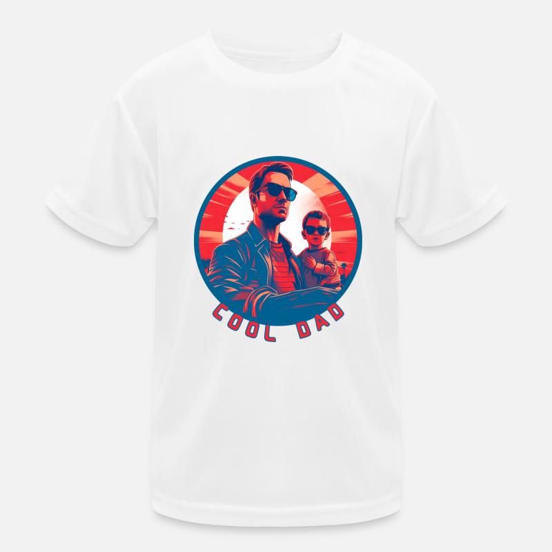 Papa cool T-shirt sport Enfant