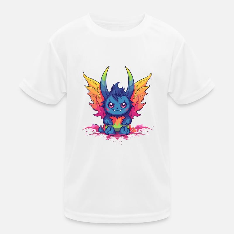 Dämon des Pride-Monats - Kinder Funktions-T-Shirt - Weiß