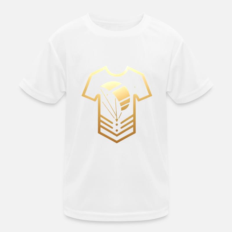 Kitesurfen Kinder Funktions-T-Shirt