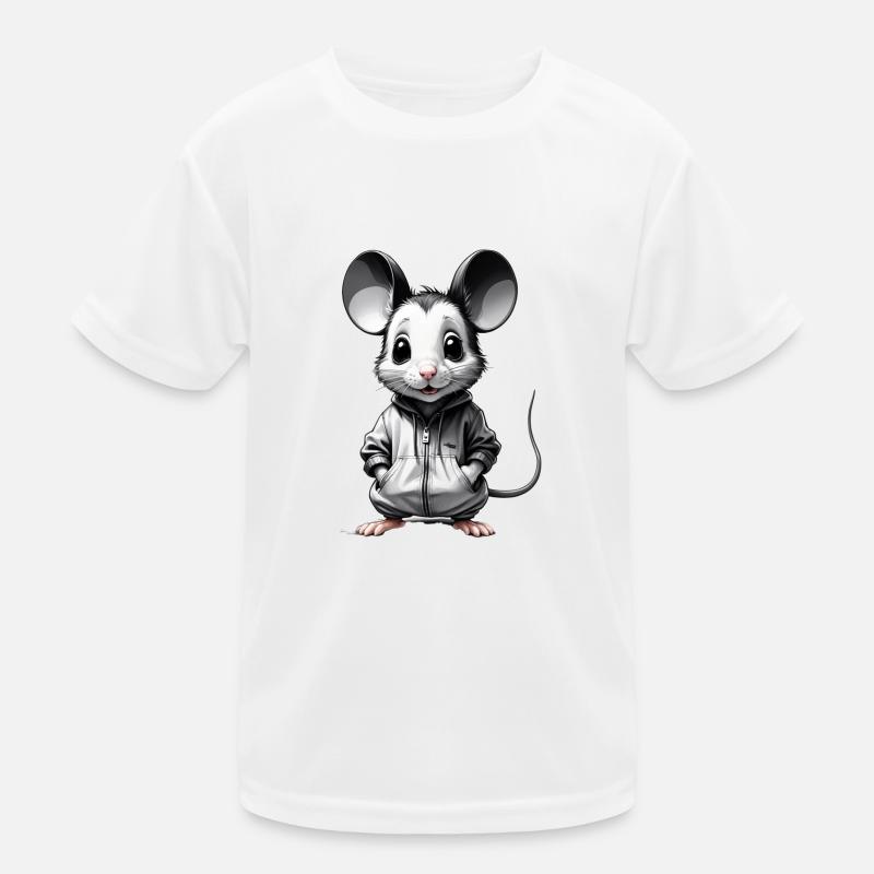 Mice Chic: Small but Mighty Kids Functional T-Shirt