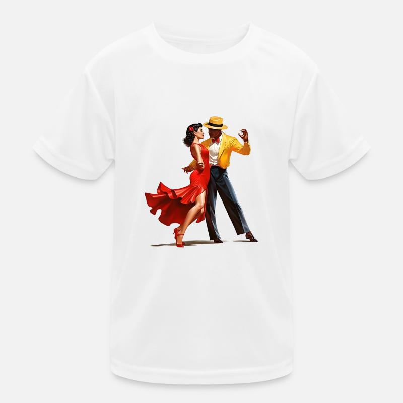Self-confidence through dancing Kids Functional T-Shirt