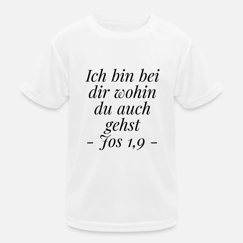 Bei dir Kinder Funktions-T-Shirt