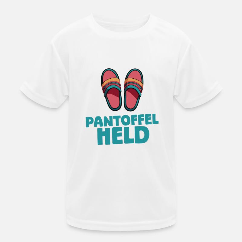 Pantoffelheld Kinder Funktions-T-Shirt