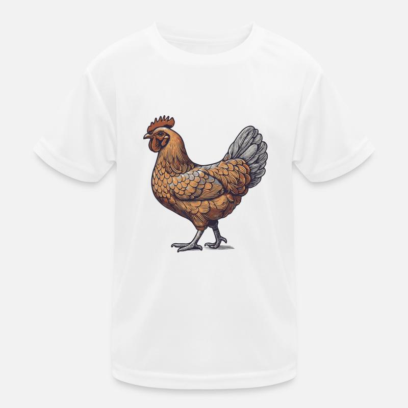 Rooster Kids Functional T-Shirt