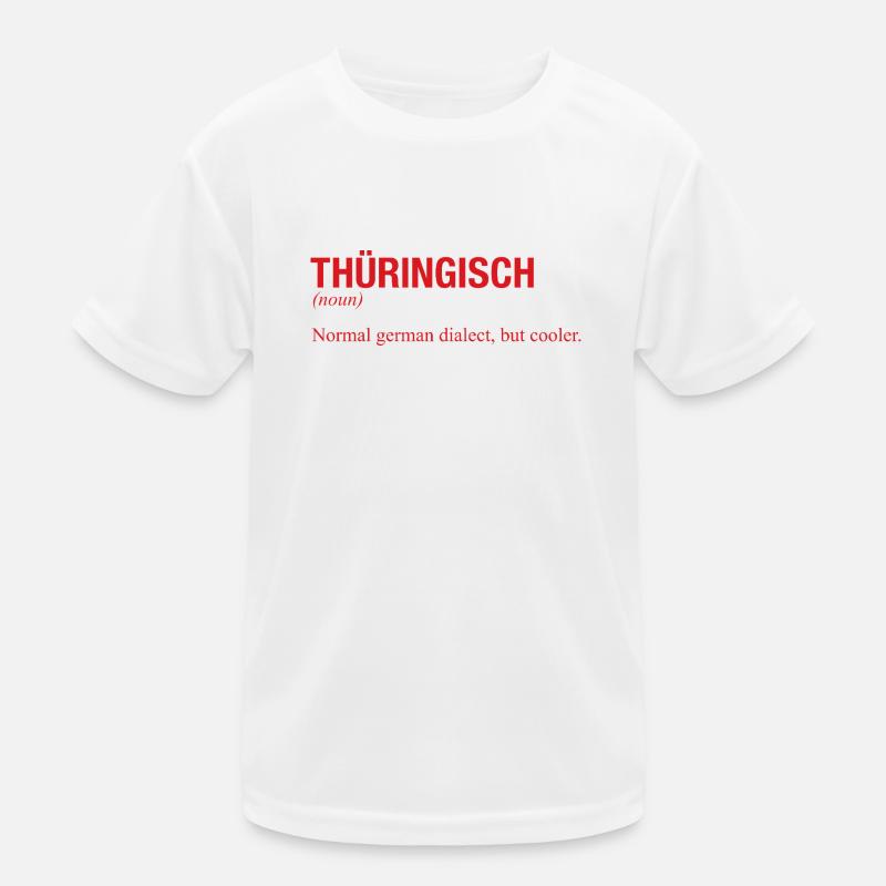 THÜRINGISCH THAUFRINGEN Kids Functional T-Shirt