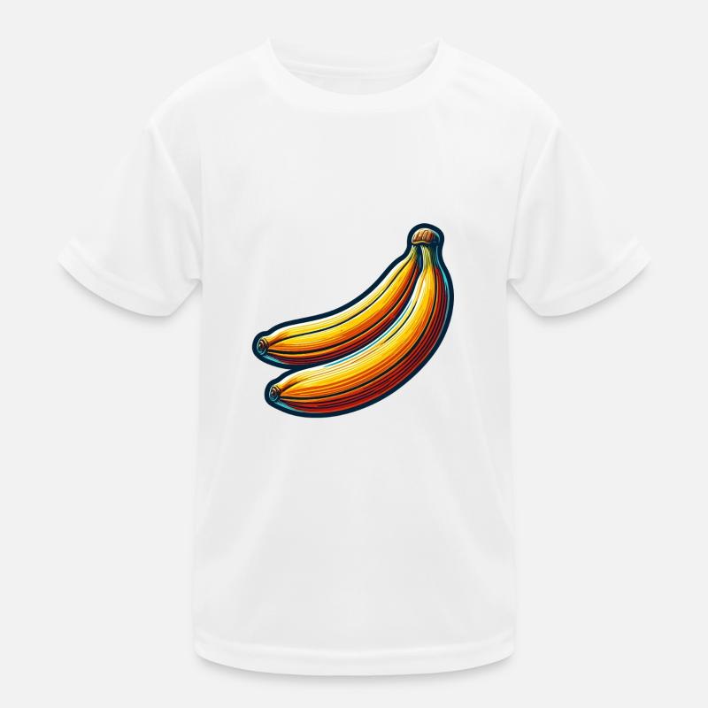 Bananas Kids Functional T-Shirt