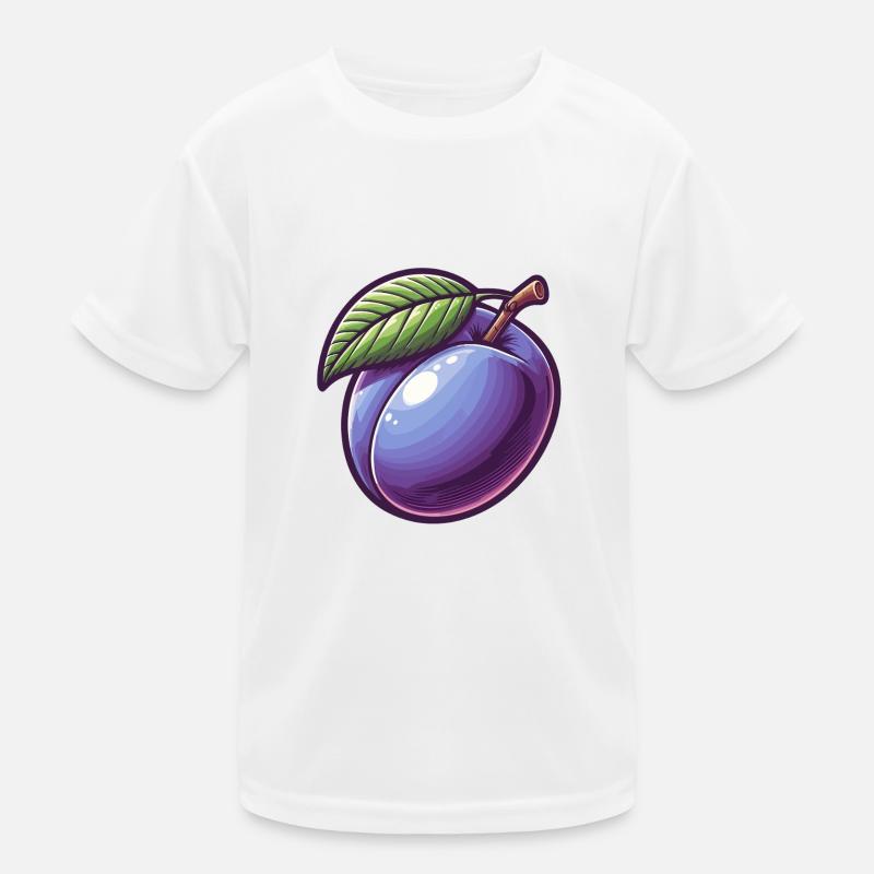 Purple plum Kids Functional T-Shirt