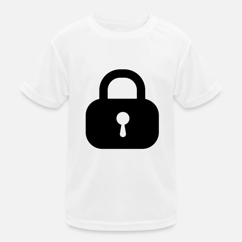 lock closed Kids Functional T-Shirt