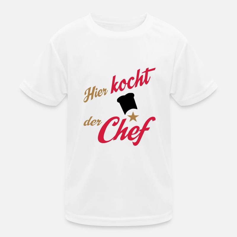 kochen Kinder Funktions-T-Shirt