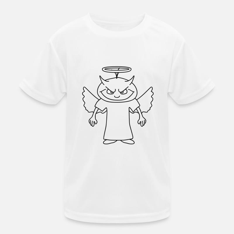 Devil Angel T-shirt sport Enfant