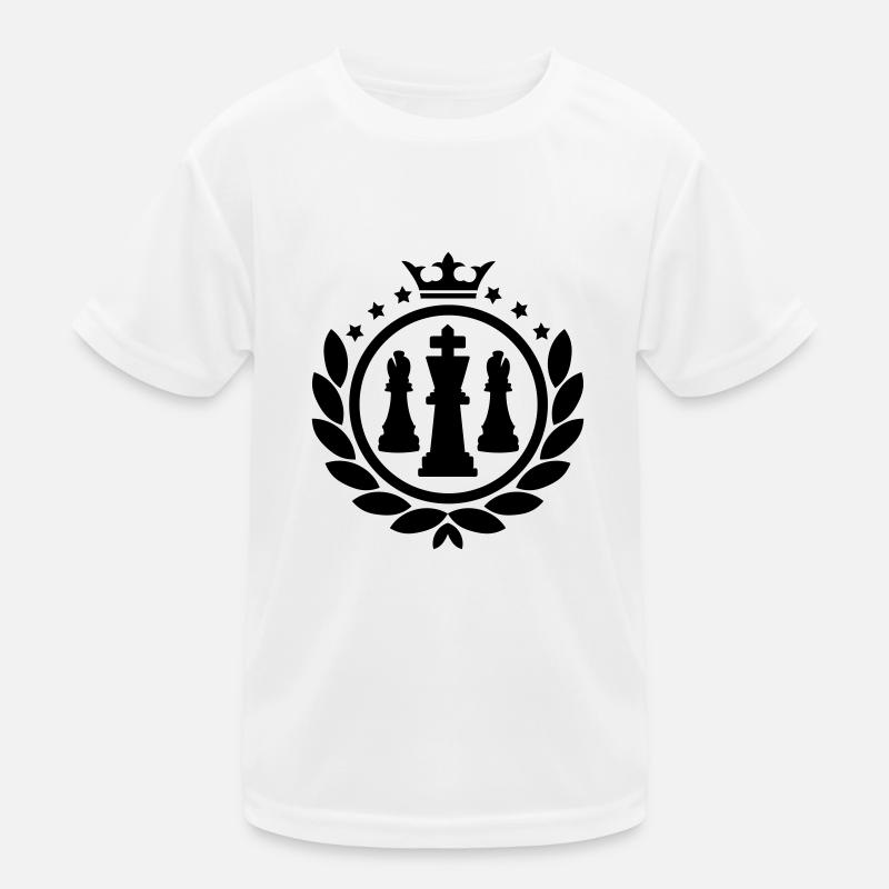 Couronne de Laurier (échecs) T-shirt sport Enfant