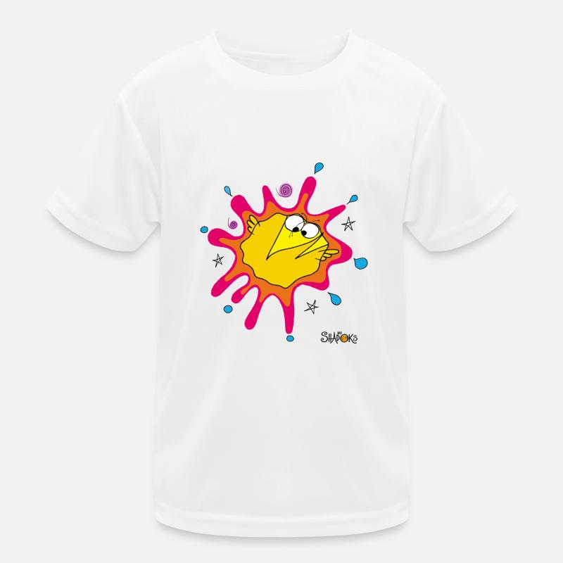 Splatch - Kids Functional T-Shirt - white