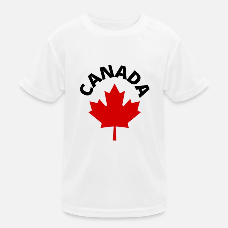 KANADA Kinder Funktions-T-Shirt