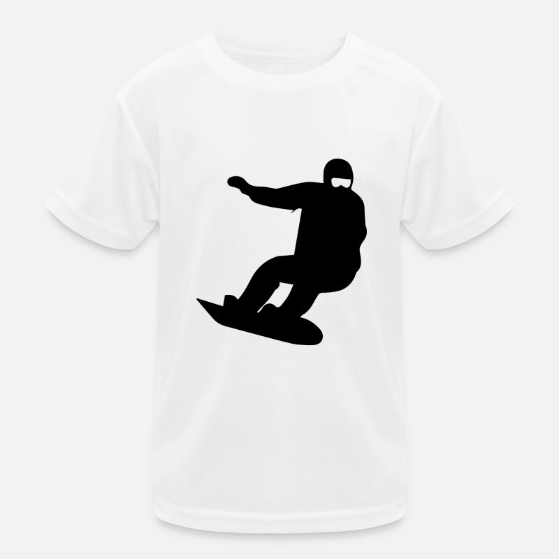 Snowboard Snowboarder T-shirt sport Enfant