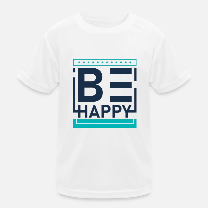 Be happy Kids Functional T-Shirt
