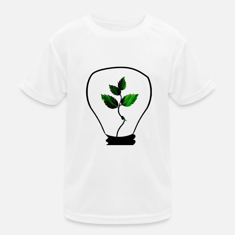 Nachhaltigkeit beginnt mit einer Idee Kinder Funktions-T-Shirt